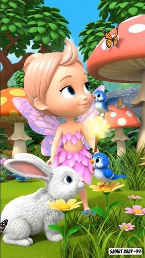 Cute Fairy Story 🧚‍♀️✨ | Magic Fairy for Kids | Learn Colors & Kindness#FairyForKids#KidsFairy#Fairy