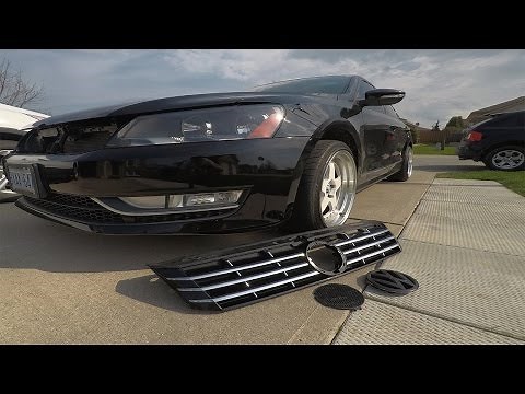 Removing B7 Passat VW Emblem