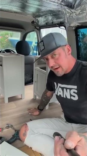 Transforming a Citroen Berlingo: Insulation and Upcycled Units! #shorts