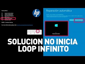 Inicio Infinito Laptop Solucion HP Windows 10 / 11