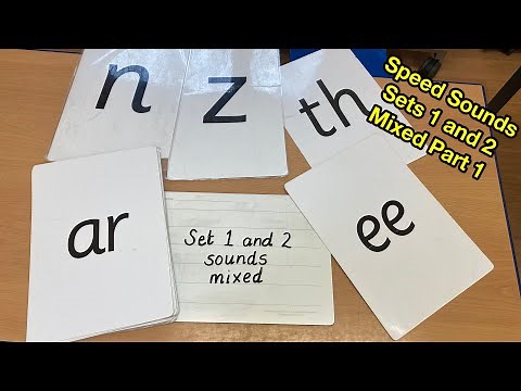 Speed Sounds Set 1 and 2 Speed Sounds Mixed Up For Foundation and Year 1 Part 1