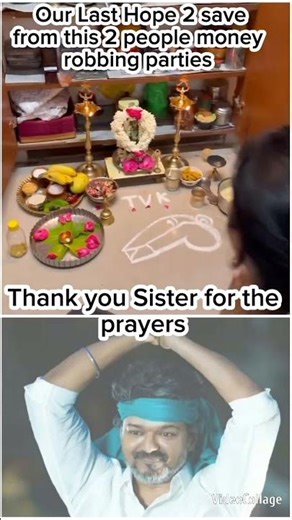 Thank you sister for the prayers for #vijay Anna #tvk #tvkvijay #shorts #shortvideo #short #news