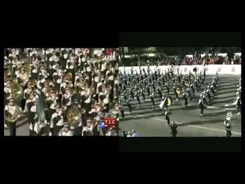 Ohio University Marching 110 in the 2010 Rose Bowl Parade