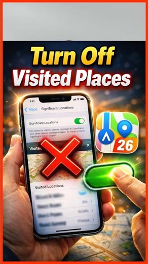 Turn Off Visited Places on Google Maps #GoogleMaps #PrivacySettings