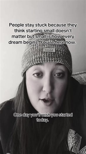 Why not make it today? Find your way right now and just start. Take the chance. #smallcreators #goals #mindsetmotivation