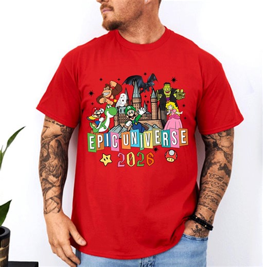 Custom Epic Universe Family Shirts 2026, Matching Universal Shirts D479 - Etsy