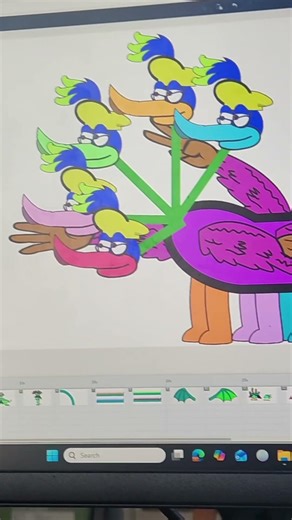 Multi-Headed & Legged Roadrunner Sona Kai Recreated with Comedy World GoAnimate Flashthemes 2/9/2026