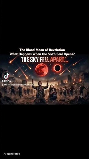 The Blood Moon of Revelation What Happens When the Sixth Seal Opens?