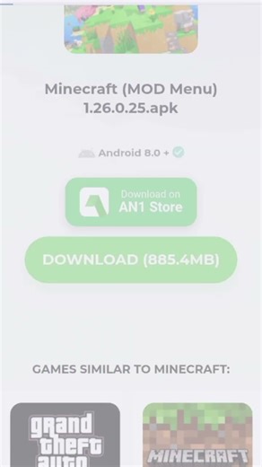 Minecraft mobile mod 😊 thanks for watching 🤠