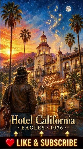 Hotel California 🌙 Eagles 1976 (Classic)