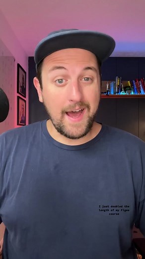 Ready to level up your UI/UX skills? Join my Figma course where I cover everything you need to start learning design! In the figma course, there’s over 5 hours of follow along tutorials where you’ll learn how pros approach Frames, Groups, and nesting in Figma. You’ll also get a deep dive into Auto Layouts and become a grid master adapting your designs to different layouts and screen sizes. The new expansion doubles the length of the course by taking you from clickable prototyping noobie to Advan