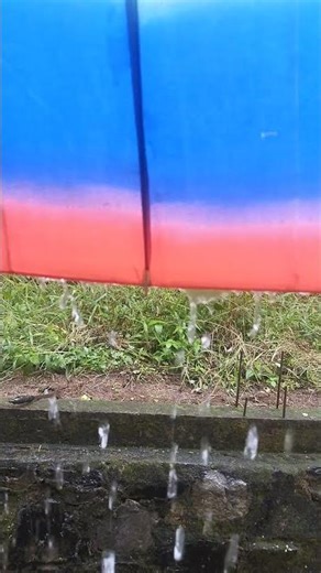 heavy rain in the umbrella FOR relax, sleep , study #heavyrain #umbrella #asmr