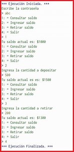 Algoritmo de un cajero automatico en pseint - ALGORITMODETAREA