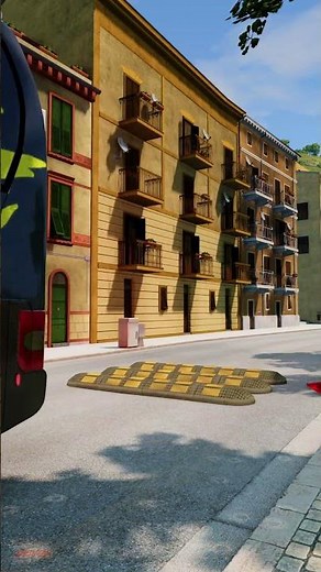 Truck vs Speedbumps | BeamNG Drive #shortvideo #beamngdrive #simulation #india #truck #speedbump