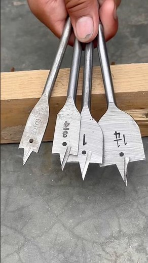 How to Use Spade Bits to Drill PERFECT Holes NoTear-Out #SpadeBit #ToolHacks #DrillBits #PaddleBits