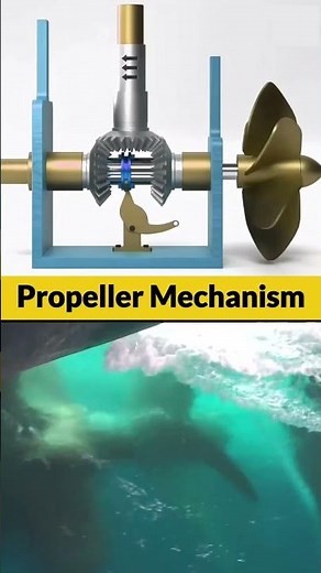 Propeller Mechanism Explained: Shaft System & Power Transfer ⚙️🚢