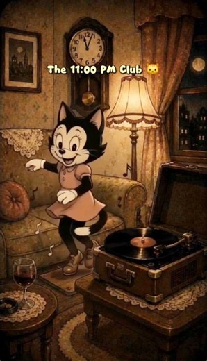 [11:00 PM Club] 1950s Retro Cartoon Jazz BGM | Upbeat & Nostalgic Mood