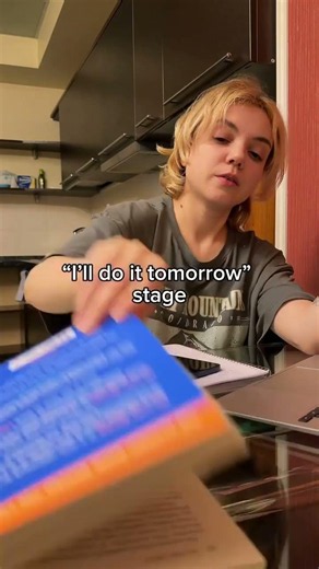 POV: experiencing all 5 stages of procrastination 😂💀 Credit: @natashabetis #shorts