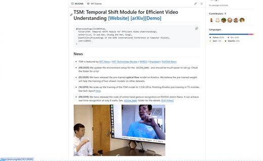 【ICCV2019】视频分类TSM:Temporal Shift Module for Efficient Video Understanding论文笔记