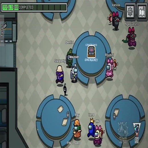 1 Hour of Among Us Crewmate Gameplay #55 #amongus #1hcrewmategameplay #crewmategameplay #shorts