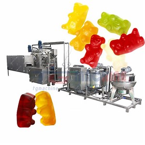 [Hot Item] Fondant Machine Price/Fondant Machine/Fondant Candy Making Machine/Complete Jelly Candy Production Line with Servo System