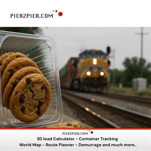#logistics #supplychain #shipping #railfreight #cargodamage #pier2pier #intermodal #foodlogistics #smartshipping | Pier2Pier.com