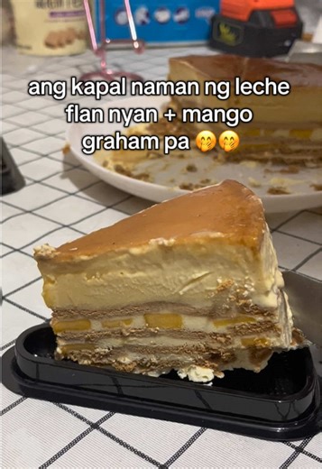 Leche Flan at Mango Graham Pinoy Dessert