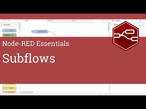 Subflows - Node-RED Essentials