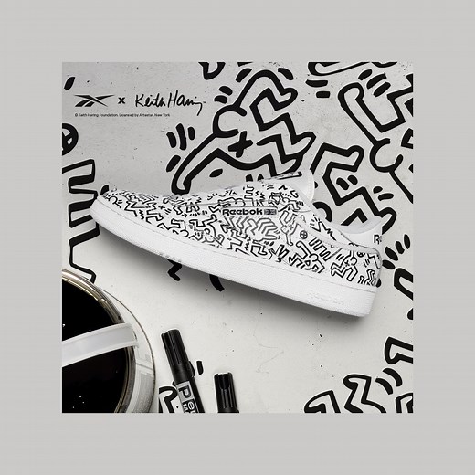 Is your sneaker sense tingling? 👟❗ Keith Haring x @reebok has dropped. Legendary nostalgic designs in 5 unique styles, all ready for you to leave your mark. #TheBay #KeithHaring https://hbstyle.co/3ngq1Mh | The Bay