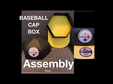 BASEBALL CAP FAVOR & TREAT BOX: STEP-BY-STEP ASSEMBLY