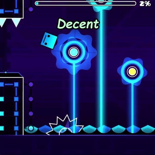 How Different Levels Of Geometry Dash Players Play [Geometry Dash Short]