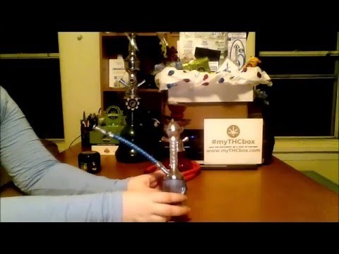 #myTHCbox: How to Use a Mini Hookah- with & without charcoal (Jan 2016)