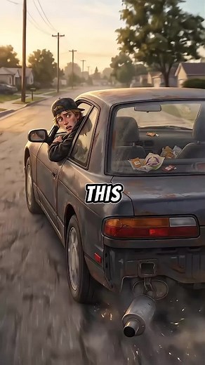 This is Braden, the straight -pipe guy who thinks loud means fast #braden #straightpipes #stereotypes #carslover #highschool