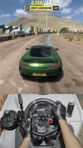 Super Car Racing The Fastest Car Ever ! Mercedes AMG ! #shorts #forzahorizon5 #racing #gaming