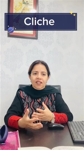 Cliché —a fancy word everyone uses but few understand.Here’s the REAL meaning in 10 seconds! ✨📚#fyp