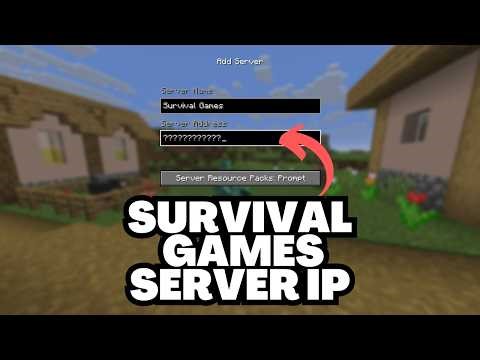 Minecraft Survival Games Server IP 2026