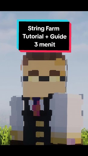 Tutorial Membuat String Farm di Minecraft 1.21