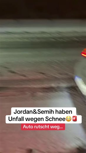 Jordan and Semih's Snow Accident on the Autobahn