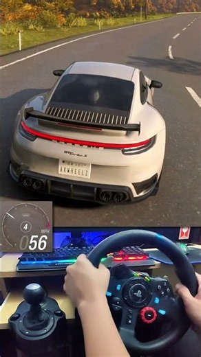 Is This the Most Realistic Steering Wheel Gameplay? 🎯