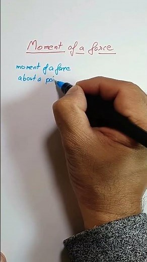 Moment of a force. IGCSE Physics.