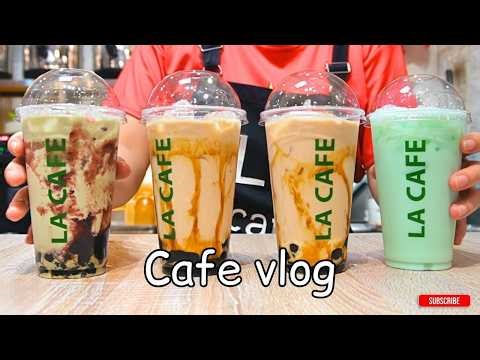 ❄️Cafe Vlog Collection/Delicious Frappe Collection😋Cafe Vlog/ASMR /Dailycoffee /cafe vlog