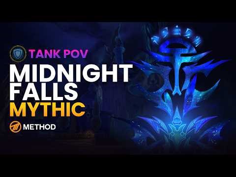 Midnight Falls (L'ura) Mythic Tank PoV - March on Quel'Danas | WoW Midnight