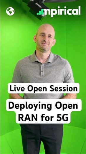 📢 Join our upcoming Live Open Session, Deploying Open RAN for 5G