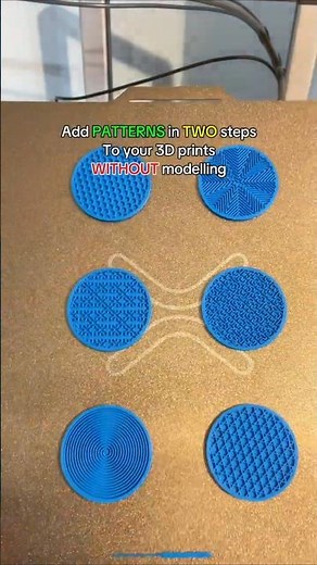 💡How to Change Infill Patterns in 3D Prints Without Modelling | weekly 3d printing tips #shorts
