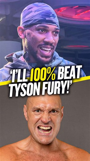 Anthony Joshua says Tyson Fury needs to grow a backbone and insists he'd 100% beat him. 👀🔥 #TysonFury #AnthonyJoshua #AJ #talkSPORT