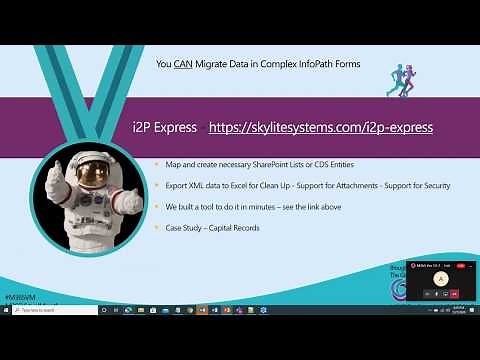 How to Migrate InfoPath Forms to PowerApps and PowerAutomate - Dave Chennault