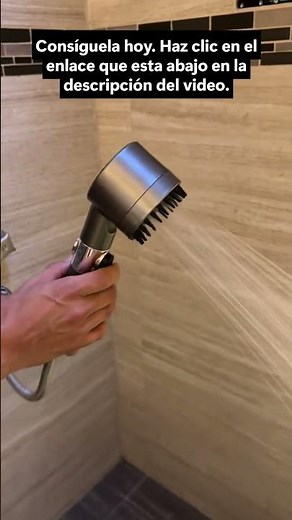 Regadera de alta presión para tu baño