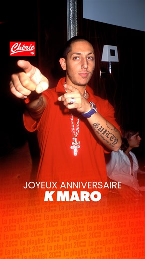 Joyeux anniversaire à K Maro ❤️ Il était venu il y a quelques mois dans nos studios, on avait envie de vous repartager ce moment ! Écoutez la PLAYLIST 2000 sur Chérie FM. Écoutez aussi Chérie FM sur l'appli et vos enceintes connectées. | Chérie FM