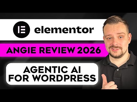 Angie Review (by Elementor) - 2026 | The Agentic AI That Builds and Manages WordPress Sites For You