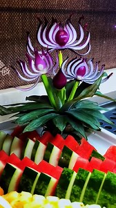 4.2K views · 128 reactions | Easy Fruit Carving or Vegetable to make...